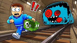 Roblox Monster Train Speed Escape | Shiva and Kanzo Gameplay