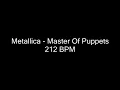 Download Lagu Metronome Beat Checker : Master Of Puppets - Metallica