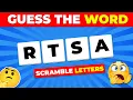 Word Scramble Challenge Can You Unscramble Every Word