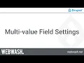 Getting Started with Views 4 2 - Multi-value Field Settings