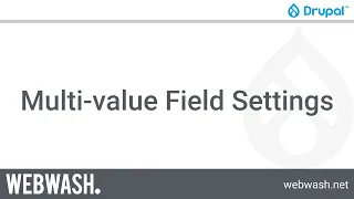 Getting Started with Views 4 2 - Multi-value Field Settings