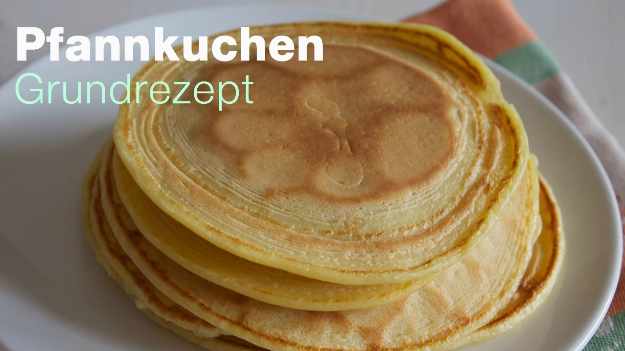 Pfannkuchen, so werden sie noch besser / Eierkuchen Grundrezept. 