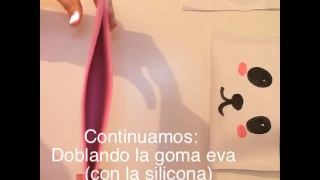 como hacer un estuche de goma eva arimiis videos