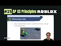 AP CS Principles Roblox Vector3 and while loop