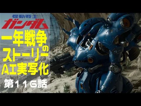 AI Live-Action Gundam One Year War Story Episode 15