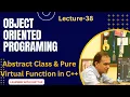 Object Oriented in L-38 Abstract Class in C Pure Virtual Function in C
