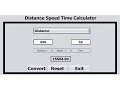 How to Calculate Distance Speed and Time in Java NetBeans