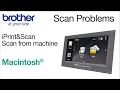 Fix scan problems with Mac iPrint Scan scanning from machine