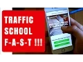 Fast way to complete online Traffic Driving Course