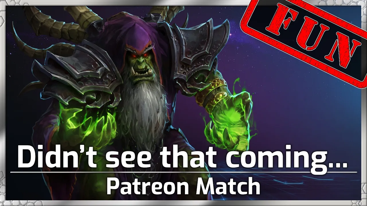 GulDan Special! Didn't see that coming! - Patreon Match - Heroes of the Storm