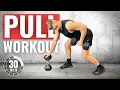 30 MIN DUMBBELL PULL WORKOUT Push Pull Legs Split