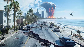 ¡LA TIERRA SE ABRIÓ BAJO LOS ÁNGELES! Nadie estaba preparado para esto | Peliculas completas
