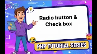PHP Tutorial - Radio Buttons Checkboxes Handling in PHP Lesson 29 2026