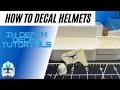 How to Decal Helmets AVf AP2 In depth decal tutorials