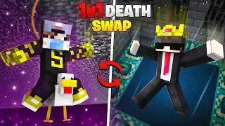 Minecraft Death Swap 11 {Smarty VS SenpaiSpider}