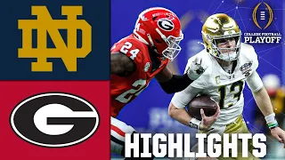 CFP Quarterfinal: Notre Dame Fighting Irish vs. Georgia Bulldogs | Full Game Highlights | ESPN CFB