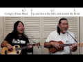 Going to Hana Maui - Pekelo - Ukulele Play Along - Lyrics And Chords On Screen