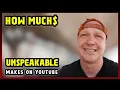 This Is How much money Unspeakable makes on YouTube 2024