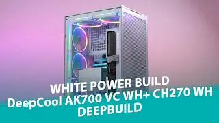 DeepBuild The Ultimate White Build with CH270 WH AK700 VC WH