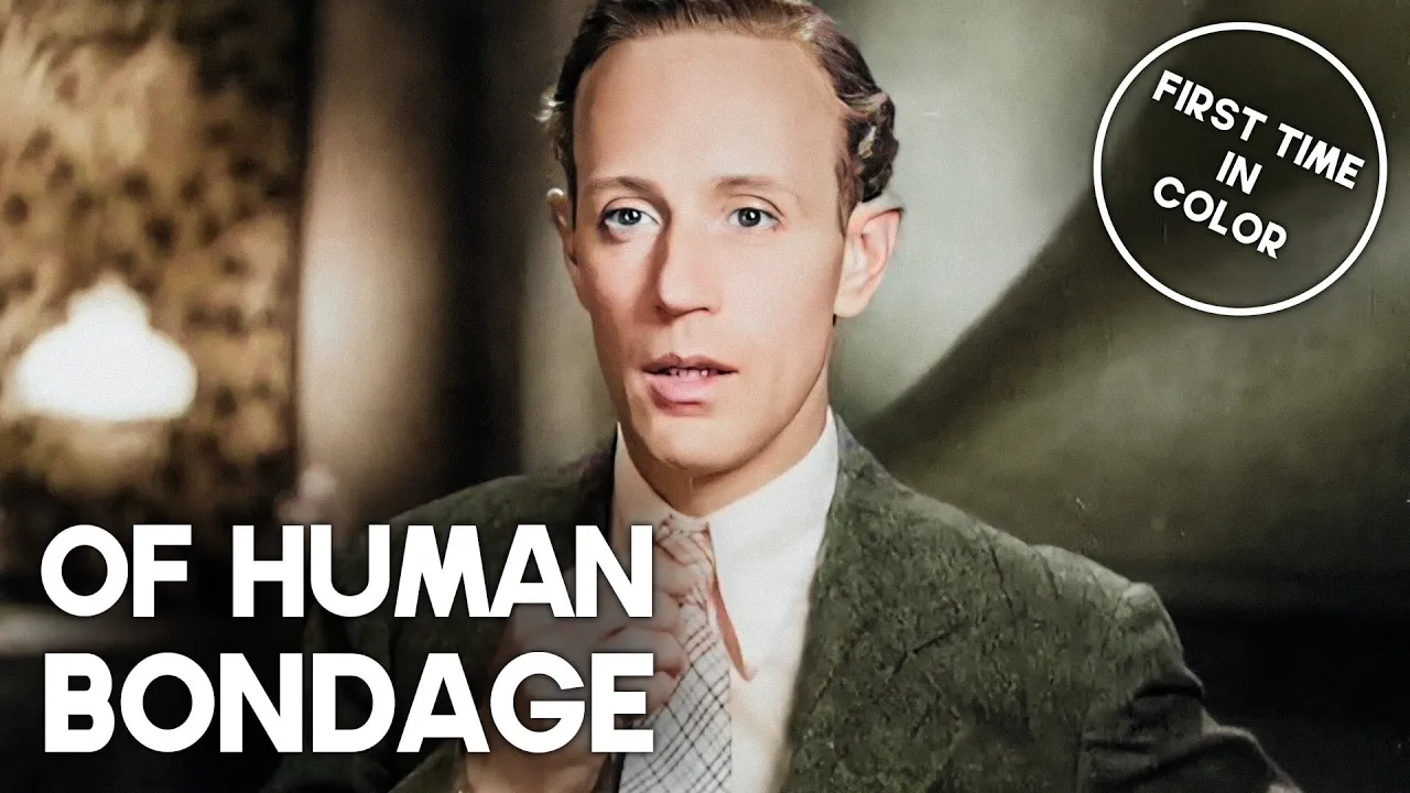 Of Human Bondage | COLORIZED | Classic Romantic Film | Bette Davis