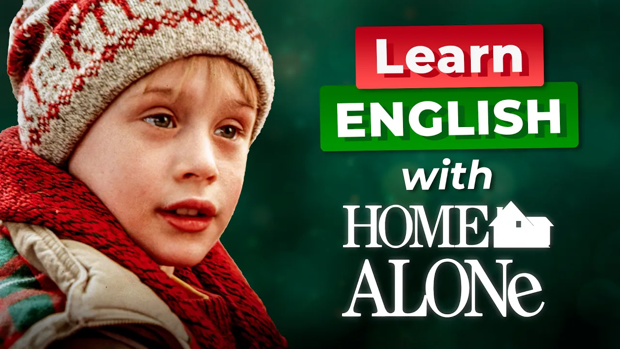 Outline Video Learn English with HOME ALONE — Defending the House!
