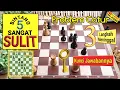 Lagu Problem Catur 3 langkah Mat Sangat Sulit | Kunci jawabannya #problemcatur
