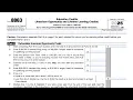 IRS Form 8863 walkthrough Education Credits