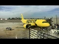 Takeoff and Landing - Spirit A320neo from Orange County to Las Vegas