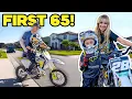 JAGGER CRAIG S FIRST 65cc DIRT BIKE Learning To Clutch Shift
