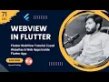 71 - Flutter WebView Tutorial Load Websites Web Apps Inside Flutter App