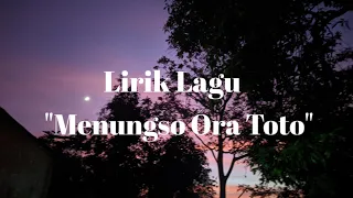 Download Lirik Lagu-Menungso Ora Toto - COVER Putri Kristya KMB MP3