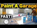 How To Paint A New Garage - FAST And EASY