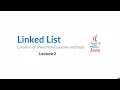 Linked List Creation Of LL Recursive Lecture 2