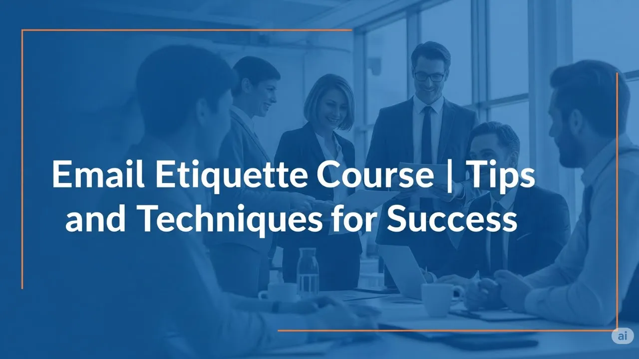 Email Etiquette Course | Tips and Techniques for Success