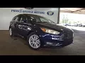Blue 2017 Ford Focus Titanium Hatch Review Prince George BC - Prince George Motors