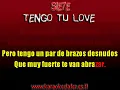 TENGO TU LOVE   Sie7e   Karaoke HD