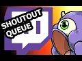 Add Shoutout Queue with Streamer bot