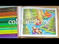 color with me using woomer 72 colored pencils bobbie goods coloring book