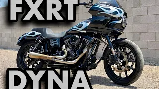 kruesi originals built 2012 dyna fxd with a fxrt fairing