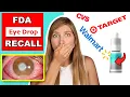 CVS Target Walmart Eye Drops Recalled For Contamination