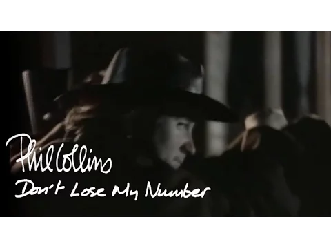 Clipe de Don't Lose My Number - Phil Collins