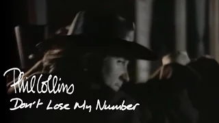 phil collins dont lose my number official music video hd upgrade 