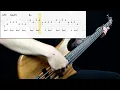 Michael Jackson - Billie Jean (Bass Cover) (Play Along Tabs In Video)