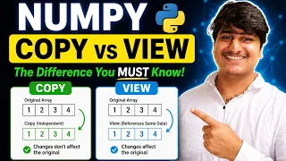 NumPy Copy vs View Explained in 5 Minutes