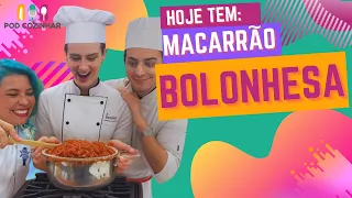 Macarrão Bolonhesa em 1 Panela Só 🍝 + Tiramisù de Copinho 🍫 | PODCOZINHAR