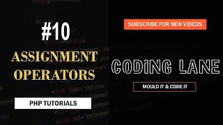 Assignment Operators In PHP PHP Tutorial For Beginners - Coding lane