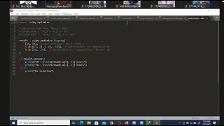 Linear Programming in Python implementation lab part 1 Optimization