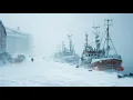 Download Lagu Surviving BLIZZARD 4 Days STRANDED in Extreme Arctic Town. HEAVY SNOWSTORM Winter Van Life Camping