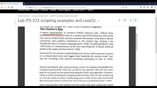 ITS 372 - Services and Python scripting for system administration