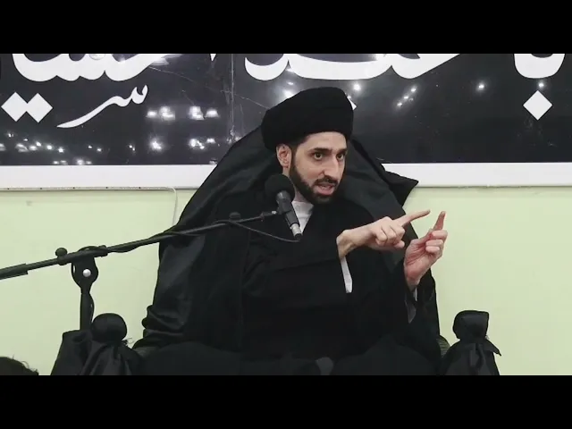 ⁣السيد محمد شبر | ليلة 2 محرم 1447 هجري |  إِنْ تَحْمِلْ عَلَيْهِ يَلْهَثْ أَوْ تَتْرُكْهُ يَلْهَثْ